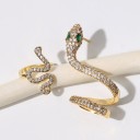 Boucles d'oreilles pour femmes serpent 2 pièces 3