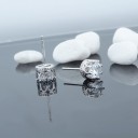 Boucles d'oreilles pour hommes avec zircon J1492 5