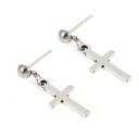 Boucles d'oreilles pour hommes CROIX J3358 1