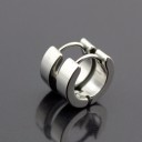 Boucles d'oreilles pour hommes en forme de cercle J1493 3