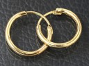 Boucles d'oreilles pour hommes en forme de mini anneau J2161 3