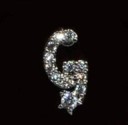 Boucles d'oreilles puces avec zircon 36