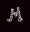 Boucles d'oreilles puces avec zircon 39