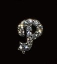 Boucles d'oreilles puces avec zircon 33