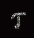 Boucles d'oreilles puces avec zircon 35