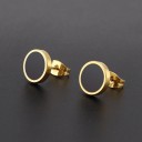 Boucles d'oreilles puces G969 15