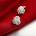 Boucles d'oreilles puces pour femmes G176 3