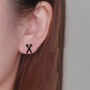 Boucles d'oreilles puces pour femmes H864 25