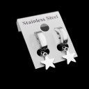 Boucles d'oreilles rondes avec pendentif G2496 19
