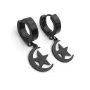 Boucles d'oreilles rondes avec pendentif G2496 10