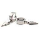 Boucles d'oreilles rondes avec pendentif G2560 7