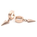 Boucles d'oreilles rondes avec pendentif G2560 8