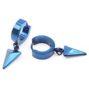 Boucles d'oreilles rondes avec pendentif G2560 11