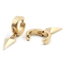Boucles d'oreilles rondes avec pendentif G2560 3