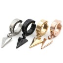 Boucles d'oreilles rondes avec pendentif G2560 5