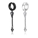Boucles d'oreilles rondes avec pendentif G651 1