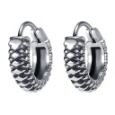 Boucles d'oreilles rondes G119 8
