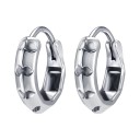 Boucles d'oreilles rondes G119 12