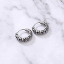 Boucles d'oreilles rondes G119 3