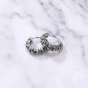Boucles d'oreilles rondes G119 4