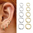 Boucles d'oreilles rondes G2481 1
