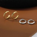 Boucles d'oreilles rondes G2481 2