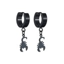 Boucles d'oreilles rondes G2497 5