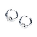 Boucles d'oreilles rondes G2526 16