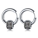 Boucles d'oreilles rondes G2526 4