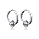 Boucles d'oreilles rondes G2526 7