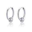 Boucles d'oreilles rondes G2526 10