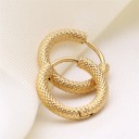 Boucles d'oreilles rondes G2540 5