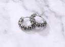 Boucles d'oreilles rondes G2559 5