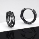 Boucles d'oreilles rondes G2565 4