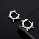 Boucles d'oreilles rondes G498 17