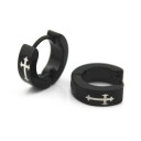 Boucles d'oreilles rondes G498 5