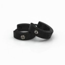 Boucles d'oreilles rondes G498 7