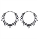Boucles d'oreilles rondes G650 12