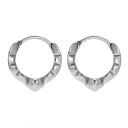 Boucles d'oreilles rondes G650 14