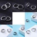 Boucles d'oreilles rondes G650 3
