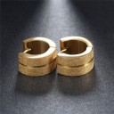 Boucles d'oreilles rondes G667 17