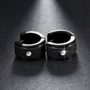 Boucles d'oreilles rondes G667 7