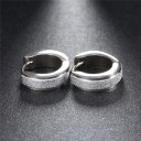 Boucles d'oreilles rondes G667 8