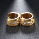 Boucles d'oreilles rondes G667 12