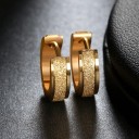 Boucles d'oreilles rondes G667 3