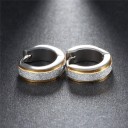Boucles d'oreilles rondes G667 6