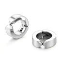 Boucles d'oreilles rondes G687 5