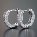 Boucles d'oreilles rondes G928 1