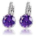 Boucles d'oreilles rondes pour femmes 12