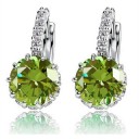 Boucles d'oreilles rondes pour femmes 15